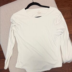 nuuds Cream Long Sleeve Bodysuit